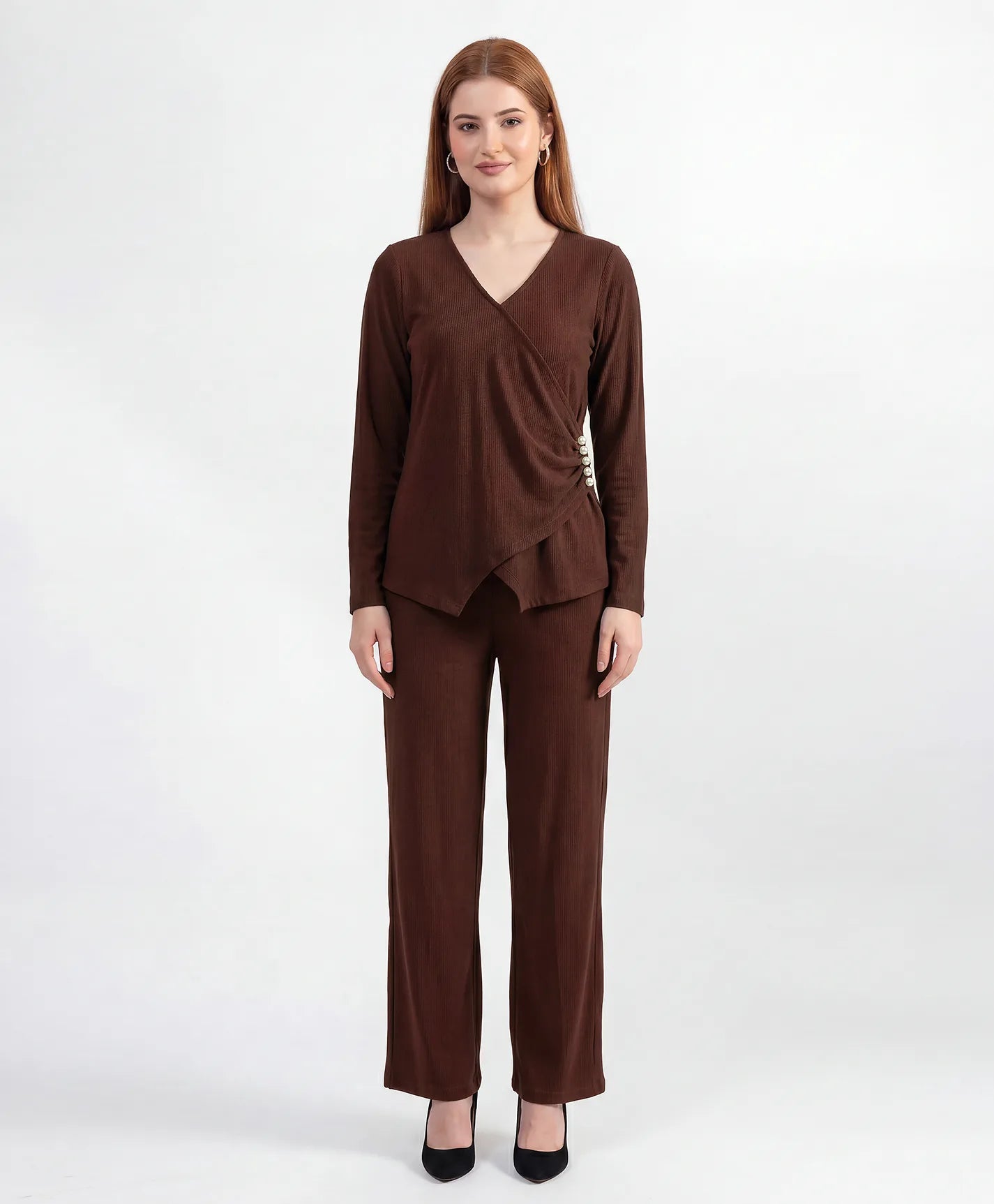 Pear Wrap Co-ord Set