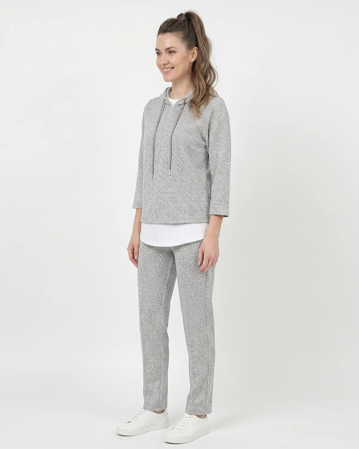 Plush Hoodie Track Suit