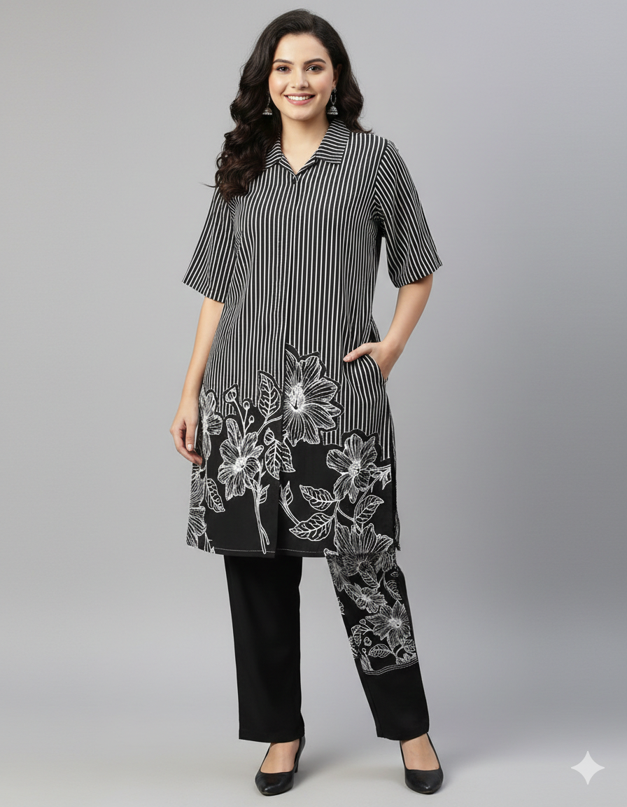 Long Monochrome Bloom Set