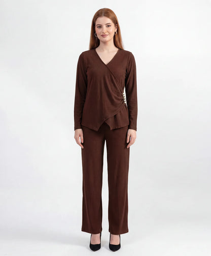 Pear Wrap Co-ord Set