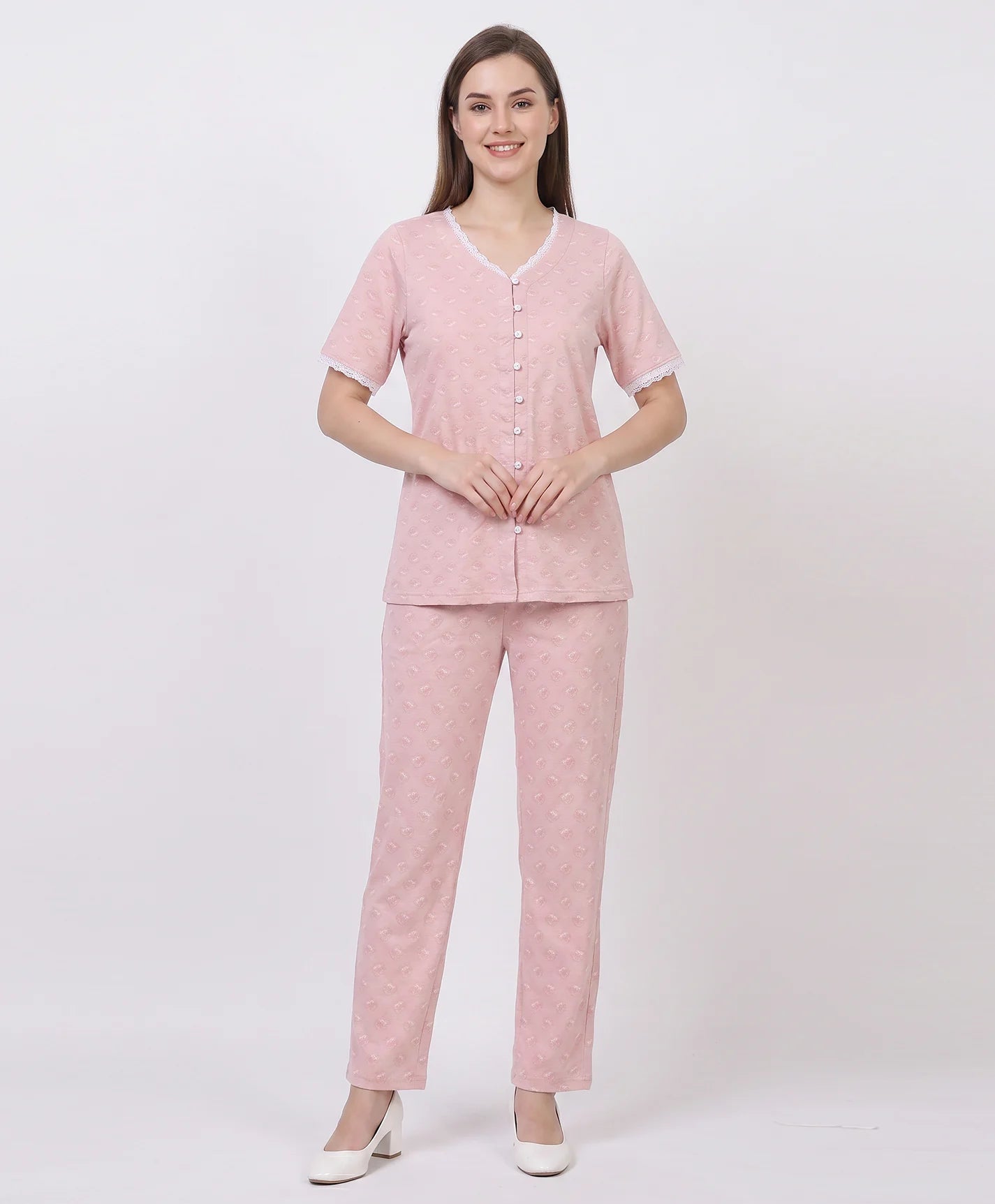 Soft Lace Lounge Co-ord set