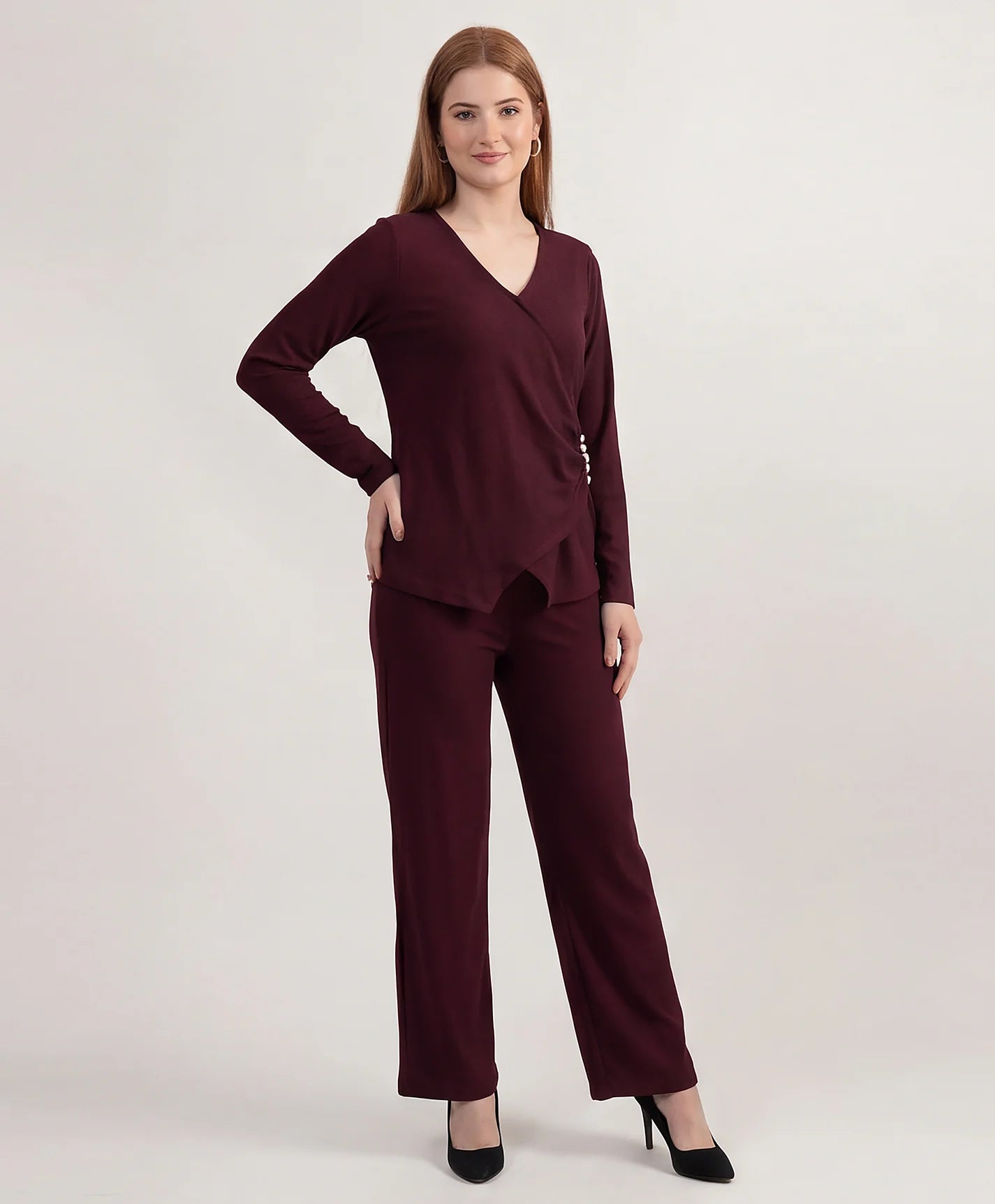 Pear Wrap Co-ord Set