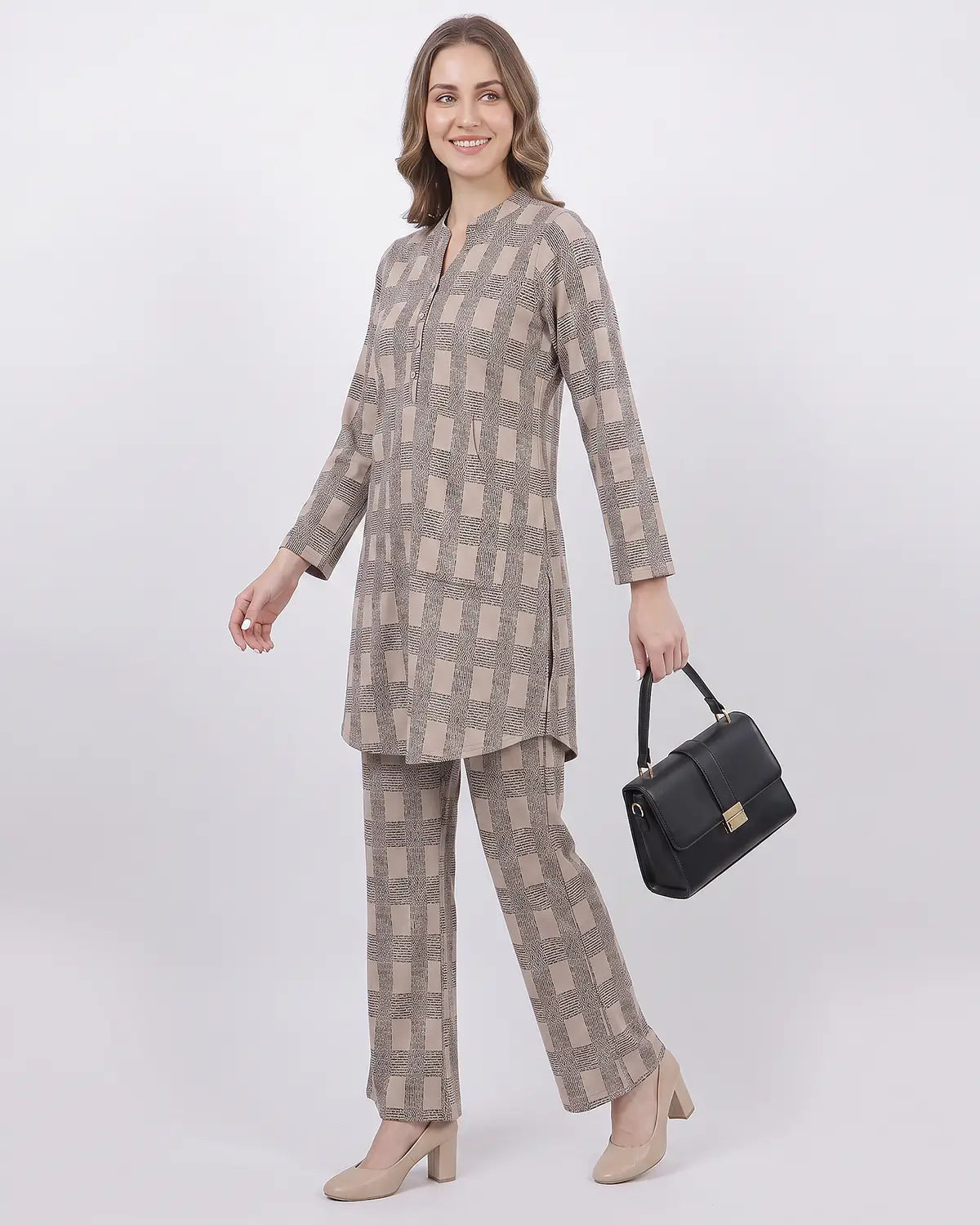 Premium Urban Check Co-Ord Set