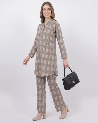 Premium Urban Check Co-Ord Set