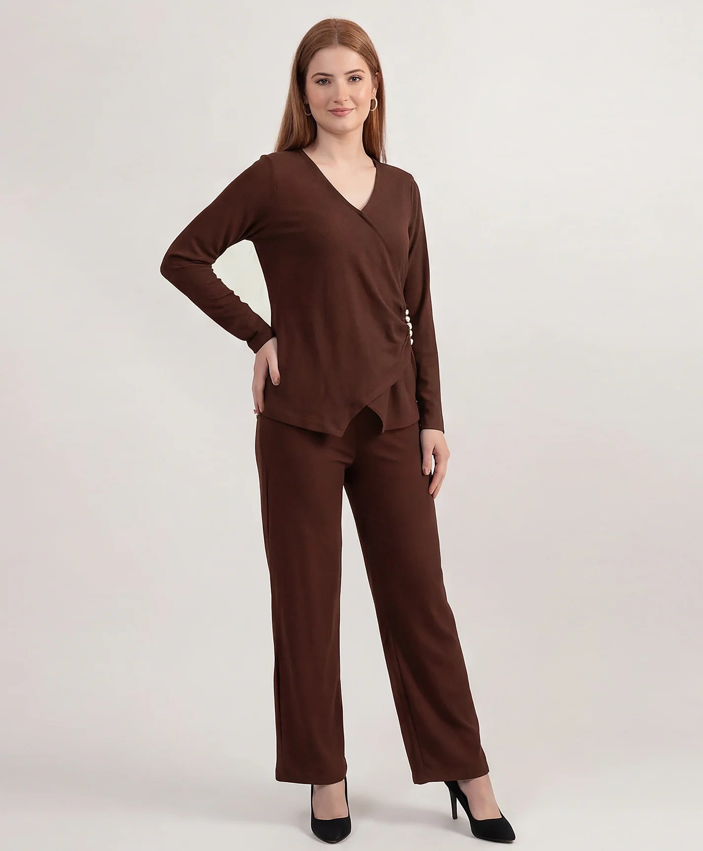 Pear Wrap Co-ord Set