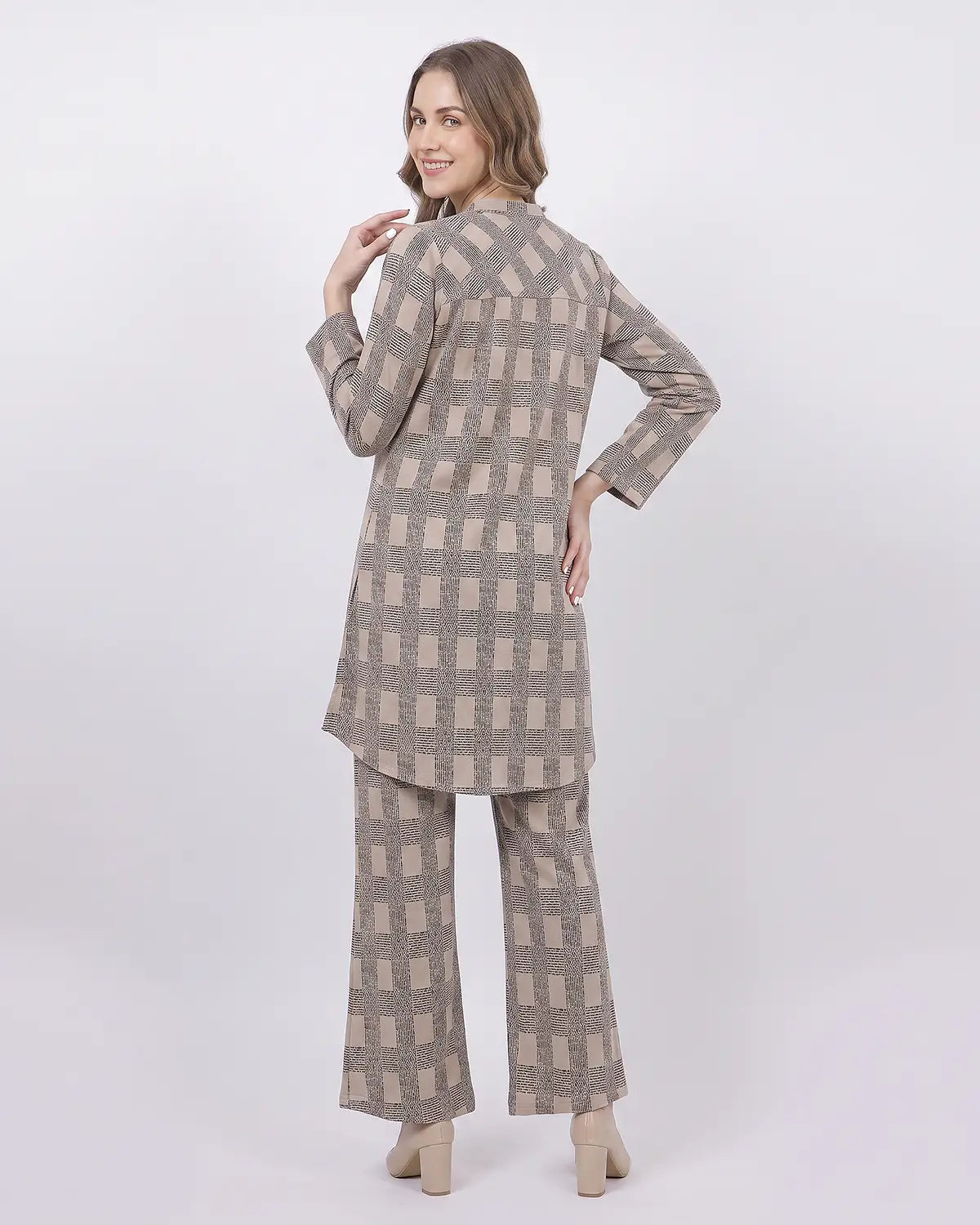 Premium Urban Check Co-Ord Set