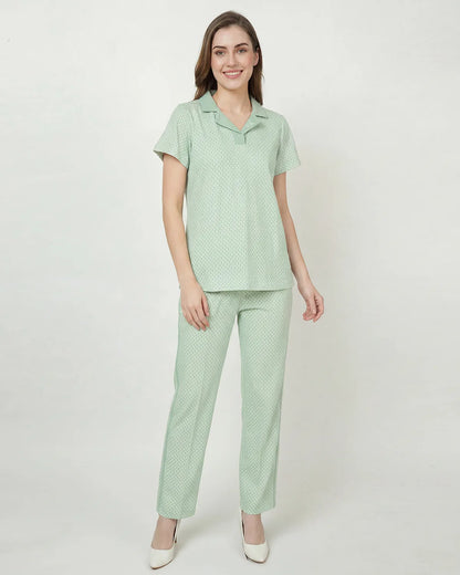 Comfy Polo Lounge Co-Ord Set