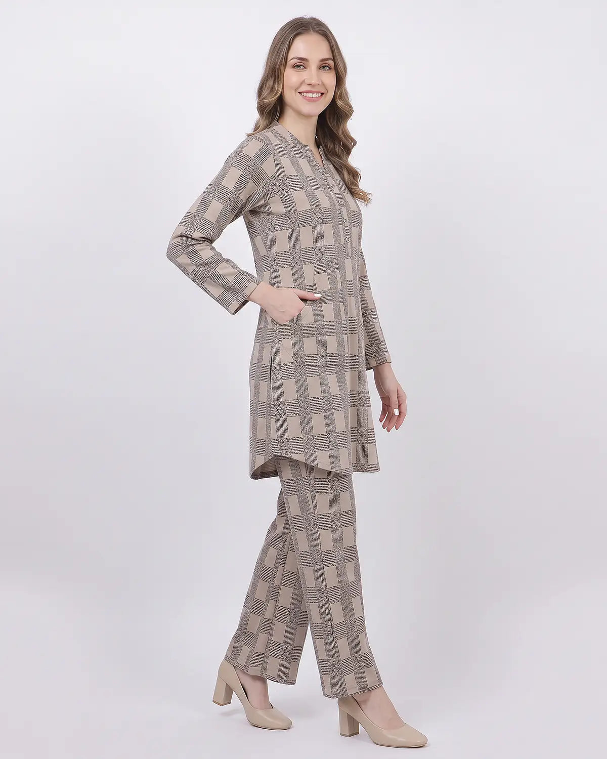 Premium Urban Check Co-Ord Set