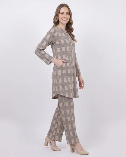 Premium Urban Check Co-Ord Set